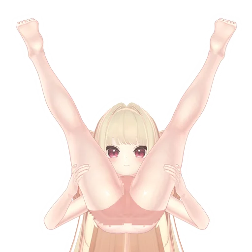 りりか用無料ポーズ10のプレビュー