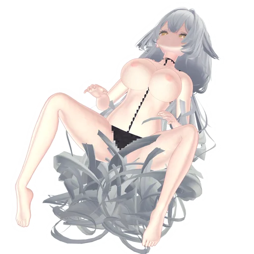 ルルネ用無料ポーズ01のプレビュー