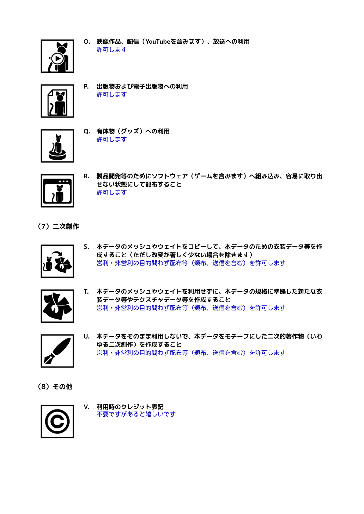 利用規約 9ページ目